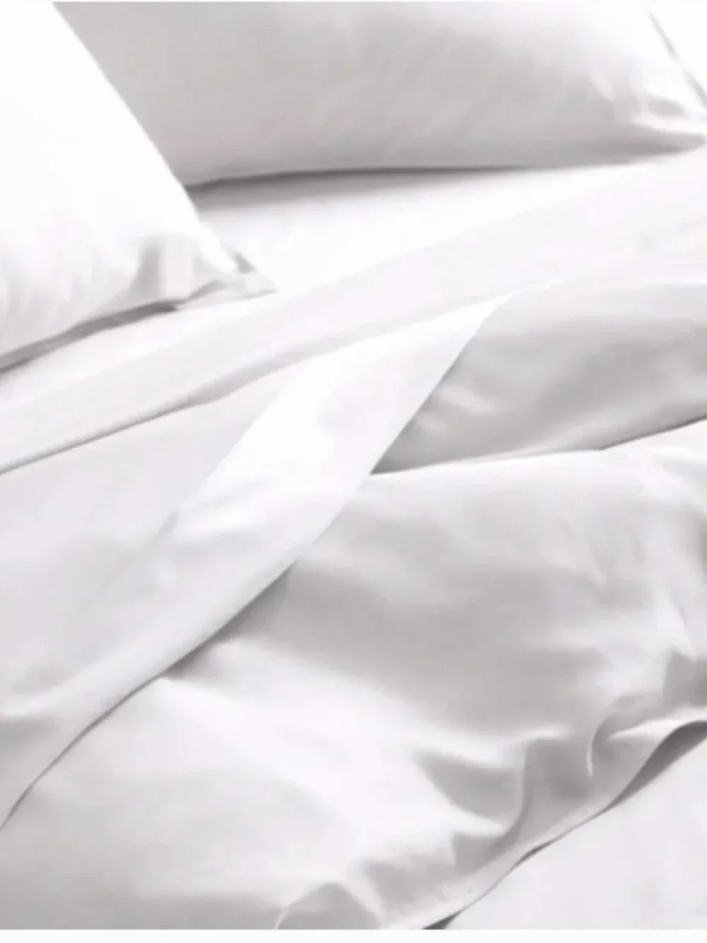 Quince Bamboo King Duvet Cover in White